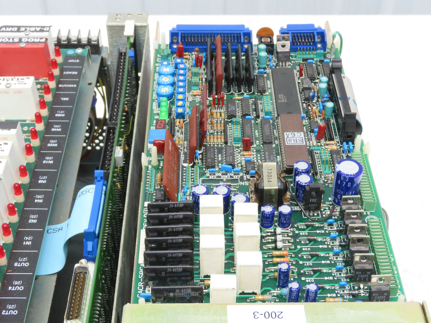 Ormec MCS-S33G*232A AC Servo Motor Drive Controller Helical Chopper