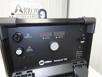 Miller Deltaweld 350 Mig Welder 350A DC Arc 208/230/460VAC Power Unit