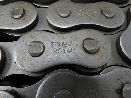 Tsubaki RS140-3-RP 3 Strand Roller Chain 1-3/4" Pitch Riveted 1" Roller 10 Feet