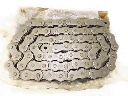 Tsubaki RS140-3-RP 3 Strand Roller Chain 1-3/4" Pitch Riveted 1" Roller 10 Feet
