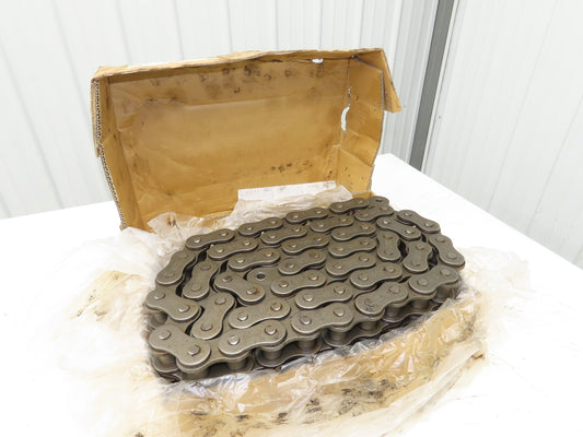 Tsubaki RS140-3-RP 3 Strand Roller Chain 1-3/4" Pitch Riveted 1" Roller 10 Feet