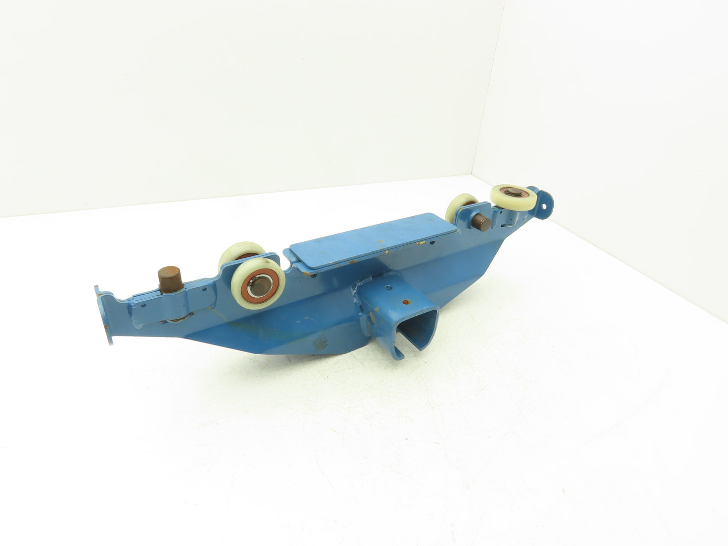 Gorbel S250 Overhead Bridge Crane End Truck for S500 Runway *Missing 2 Wheels*