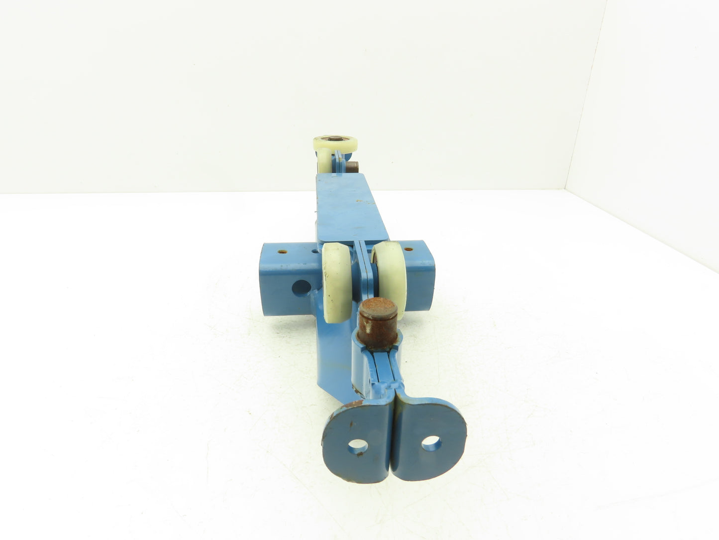 Gorbel S250 Overhead Bridge Crane End Truck for S500 Runway *Missing 2 Wheels*