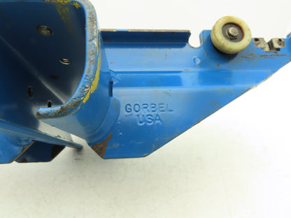 Gorbel S250 Overhead Bridge Crane End Truck for S250 Runway *Missing Wheel*