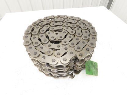Renold 140 -3 V 3 Strand Roller Chain 1-3/4" Pitch Riveted 1" Rollers 10 Feet
