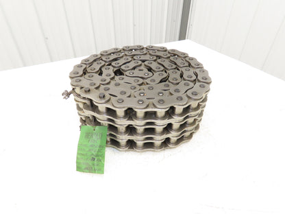 Renold 140 -3 V 3 Strand Roller Chain 1-3/4" Pitch Riveted 1" Rollers 10 Feet