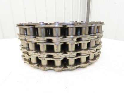Renold 140 -3 V 3 Strand Roller Chain 1-3/4" Pitch Riveted 1" Rollers 10 Feet
