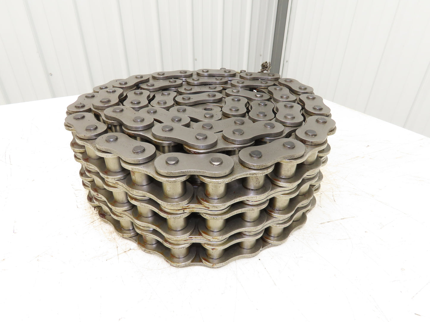 Renold 140 -3 V 3 Strand Roller Chain 1-3/4" Pitch Riveted 1" Rollers 10 Feet