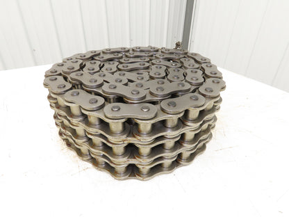 Renold 140 -3 V 3 Strand Roller Chain 1-3/4" Pitch Riveted 1" Rollers 10 Feet