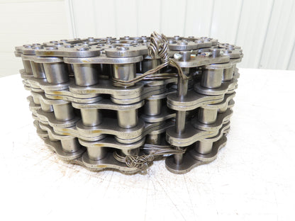 Renold 140 -3 V 3 Strand Roller Chain 1-3/4" Pitch Riveted 1" Rollers 10 Feet