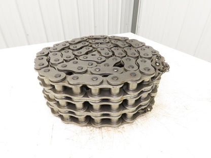Renold 140 -3 V 3 Strand Roller Chain 1-3/4" Pitch Riveted 1" Rollers 10 Feet