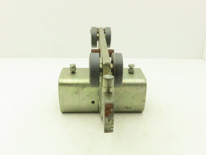 Spanco 1000Lb 1/2 Ton Overhead Bridge Crane End Truck  *Missing Wheel*