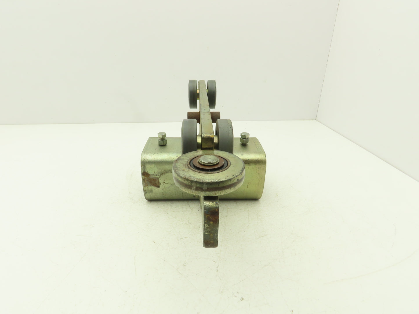 Spanco 1000Lb 1/2 Ton Overhead Bridge Crane End Truck  *Missing Wheel*