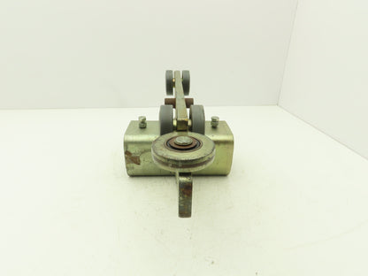 Spanco 1000Lb 1/2 Ton Overhead Bridge Crane End Truck  *Missing Wheel*