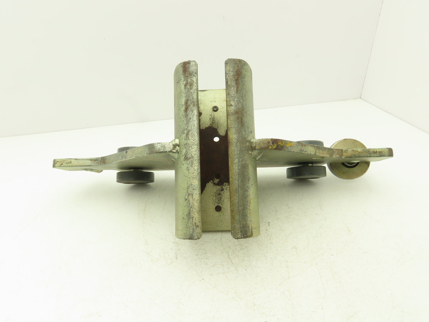 Spanco 1000Lb 1/2 Ton Overhead Bridge Crane End Truck  *Missing Wheel*
