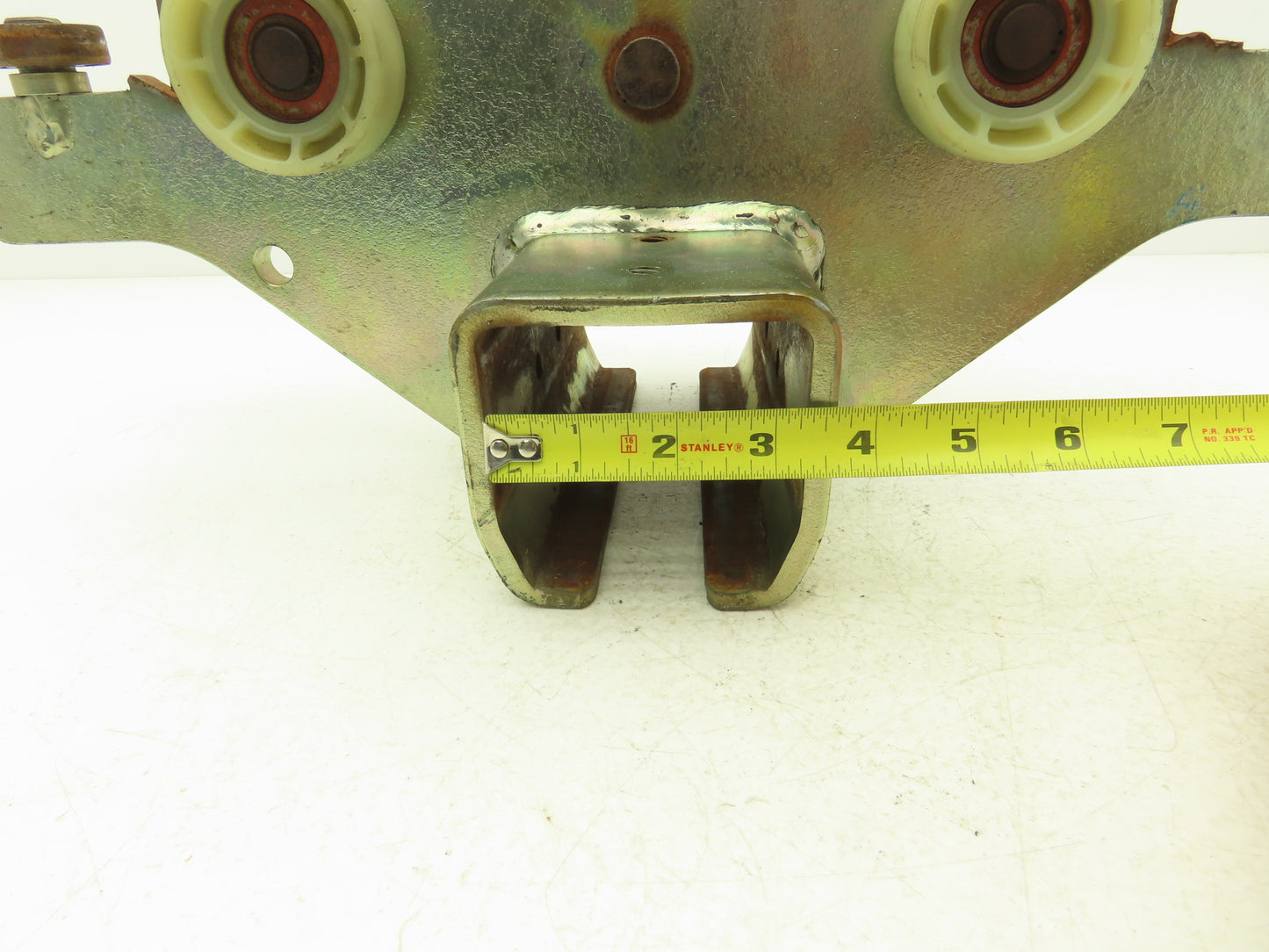 Spanco 1000Lb 1/2 Ton Overhead Bridge Crane End Truck  *Missing Wheels*