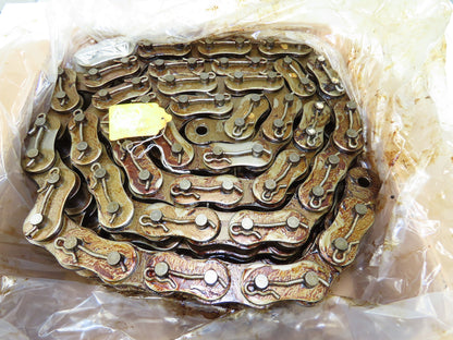 Allied Locke 140H-XDO-3CP 3 Strand Roller Chain 1-3/4" Pitch 1" Rollers 10 Feet