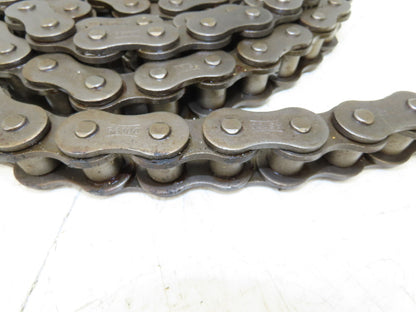 RS100 Roller Chain 1 Strand 1.250" Pitch 3/4" Rollers Taken From Reel 11' 6"