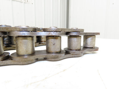 RS100 Roller Chain 1 Strand 1.250" Pitch 3/4" Rollers Taken From Reel 11' 6"