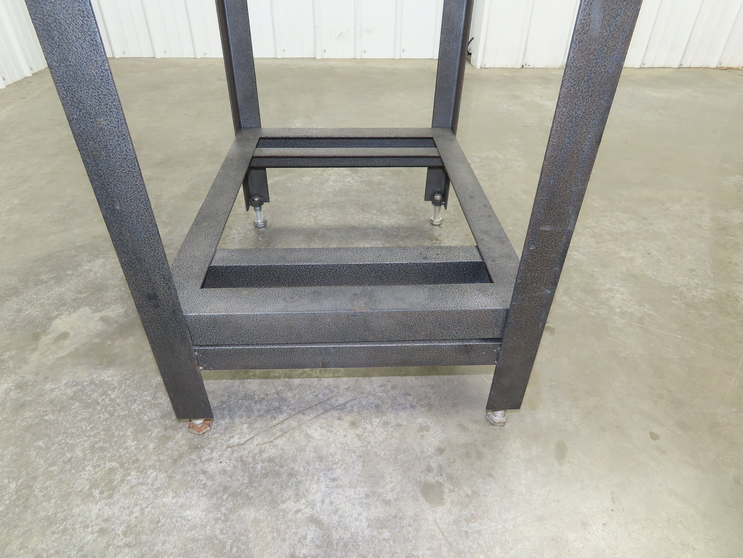 Granite Surface Inspection Plate 24 x 18 x 3" Black 2 Ledge Metal Stand