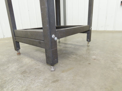 Granite Surface Inspection Plate 24 x 18 x 3" Black 2 Ledge Metal Stand