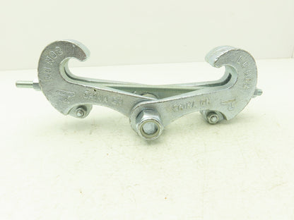 Anvil 4HYR3 1-Ton Adj I-Beam Steel Clamp Hanger 3-7" Beam 3/8"Rod 2160Lb
