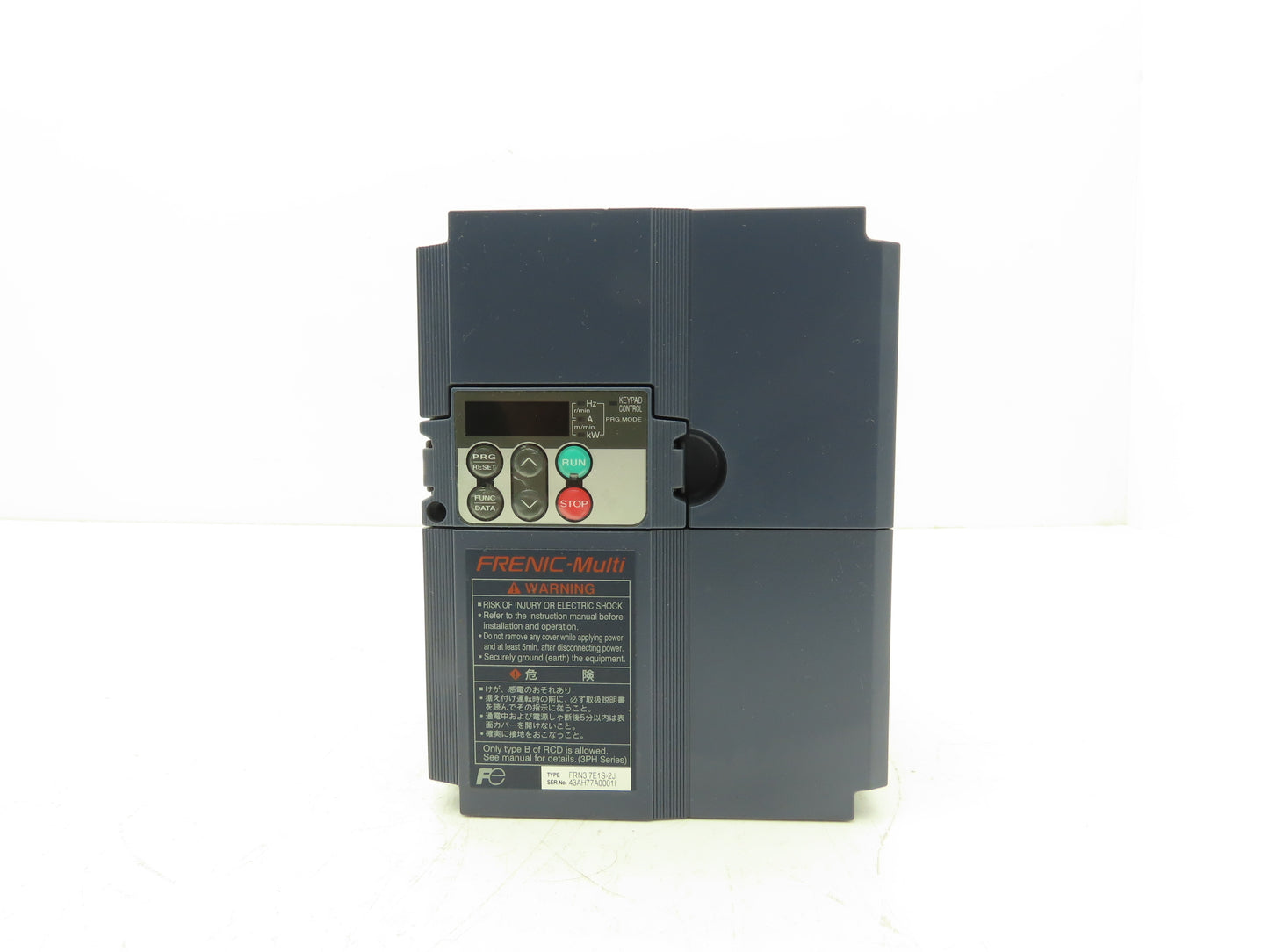 Fuji Electric FRENIC AC Inverter VFD Drive In 200-240V 3Ph Out 6.4kVA 1-400Hz