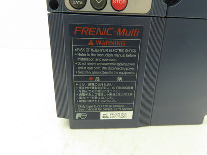 Fuji Electric FRENIC AC Inverter VFD Drive In 200-240V 3Ph Out 6.4kVA 1-400Hz