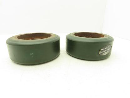 Raymond Thombert 2575A0 Industrial Wheel Resilient Solid 7x3.62" T103N Lot of 2