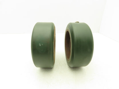 Raymond Thombert 2575A0 Industrial Wheel Resilient Solid 7x3.62" T103N Lot of 2