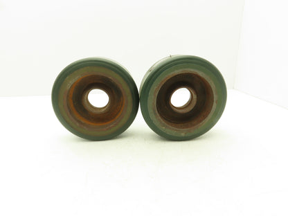 Raymond Thombert 2575A0 Industrial Wheel Resilient Solid 7x3.62" T103N Lot of 2