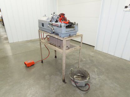 Ridgid 535 Pipe Bolt Threader Machine Stand 120VAC 15A Universal 811A Die 1/8-2"