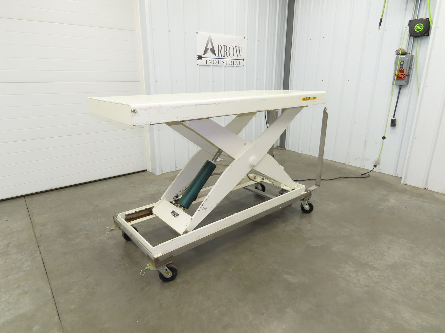 Southworth LS2-48 2000LB Scissor Electric Lift Table 48" Travel 72x30" Top 120V