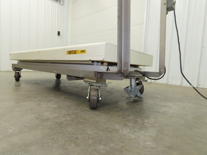 Southworth LS2-48 2000LB Scissor Electric Lift Table 48" Travel 72x30" Top 120V