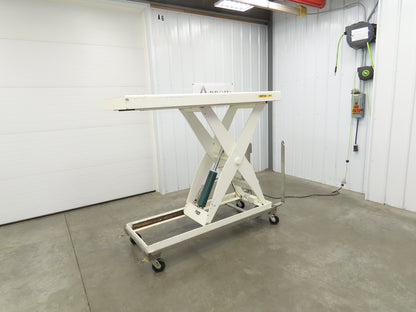 Southworth LS2-48 2000LB Scissor Electric Lift Table 48" Travel 72x30" Top 120V