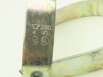 Anvil 260  4" Pipe Clevis Hanger Galvanized Steel 5/8"Rod  Lot of 12
