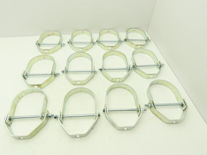 Anvil 260  4" Pipe Clevis Hanger Galvanized Steel 5/8"Rod  Lot of 12