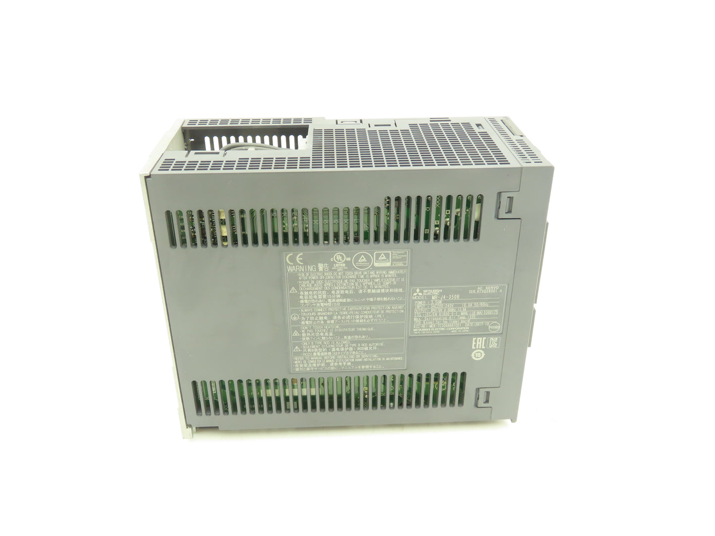 Mitsubishi MR-J4-350B AC Servo Drive 3.5kW 200-240V 3Ph MELSERVO J4