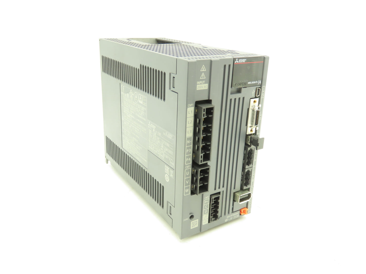 Mitsubishi MR-J4-350B AC Servo Drive 3.5kW 200-240V 3Ph MELSERVO J4