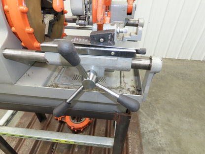 Bolton Tool Z1T-R411 Pipe/Bolt Threader 1/2"-4" Pipe 1.2 Hp 120V RPM 12/28 60Hz