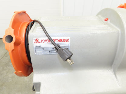 Bolton Tool Z1T-R411 Pipe/Bolt Threader 1/2"-4" Pipe 1.2 Hp 120V RPM 12/28 60Hz