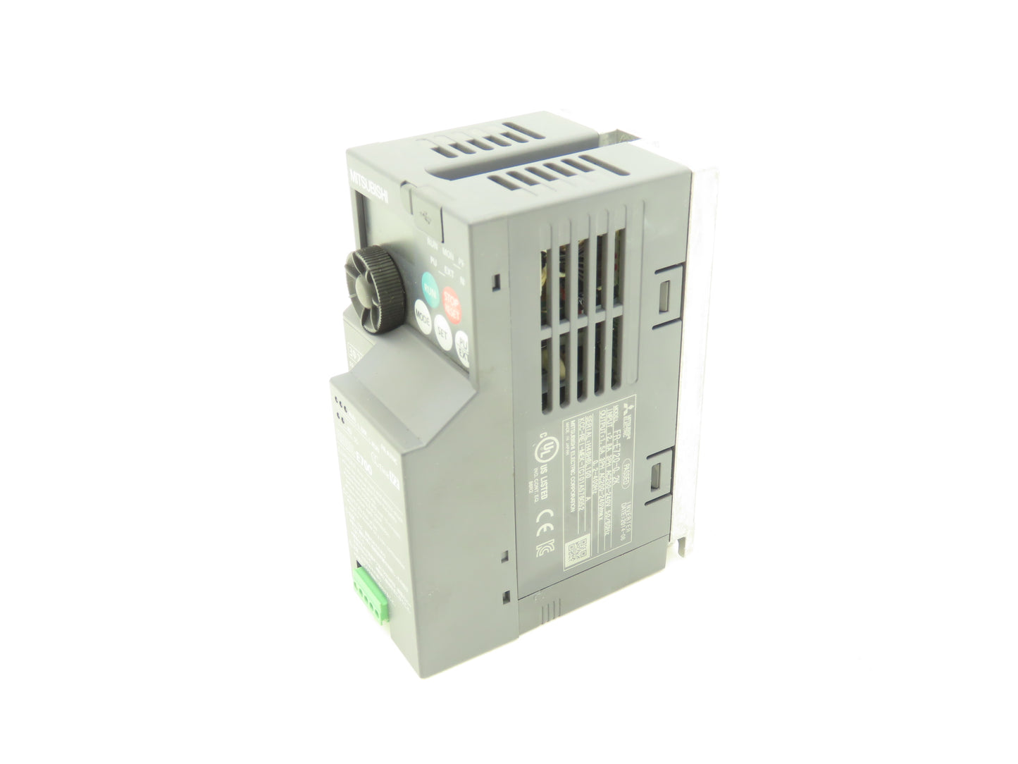 Mitsubishi FR-E720-0.2K AC Servo Drive 0.2kW 1/4Hp 200-240V 3Ph w/CC-Link Module