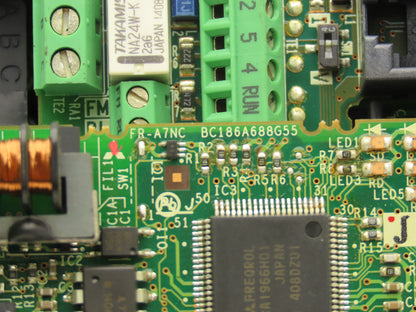 Mitsubishi FR-E720-0.2K AC Servo Drive 0.2kW 1/4Hp 200-240V 3Ph w/CC-Link Module