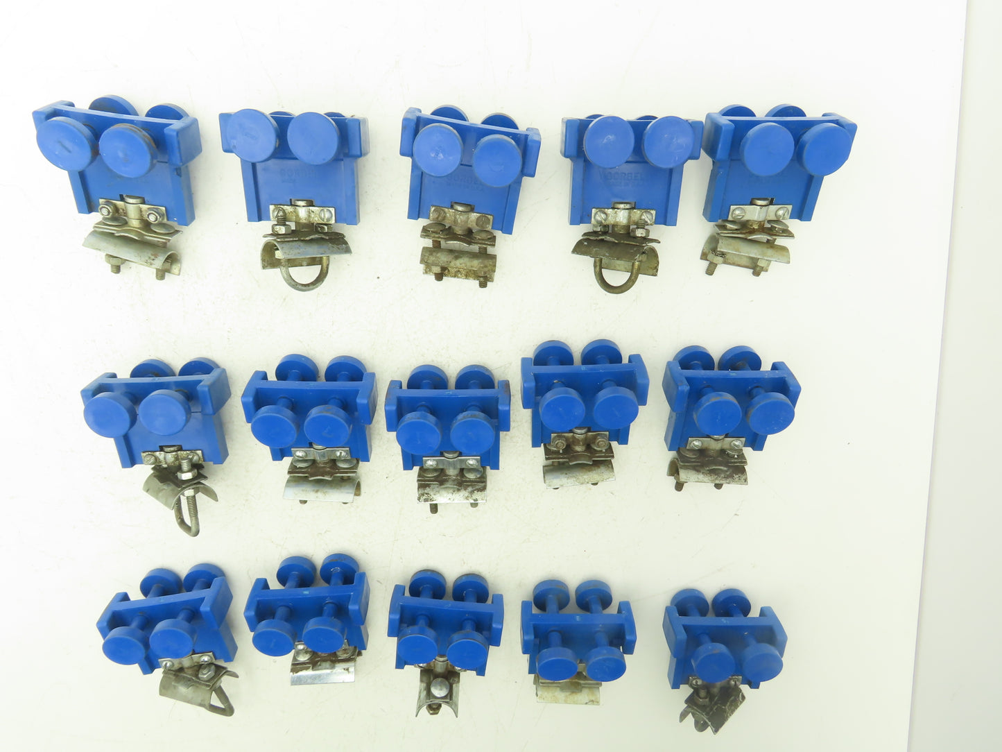 Gorbel A2035 Festoon Cable Trolley Bridge Crane S500 Rail 2-5/8"W  Lot of 15