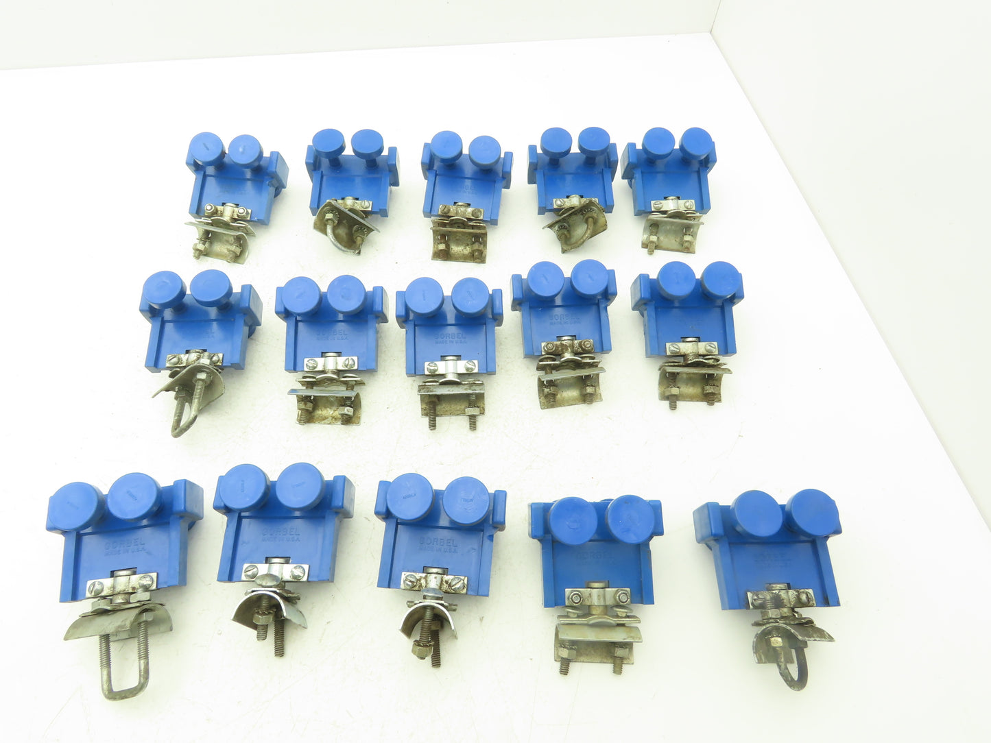 Gorbel A2035 Festoon Cable Trolley Bridge Crane S500 Rail 2-5/8"W  Lot of 15