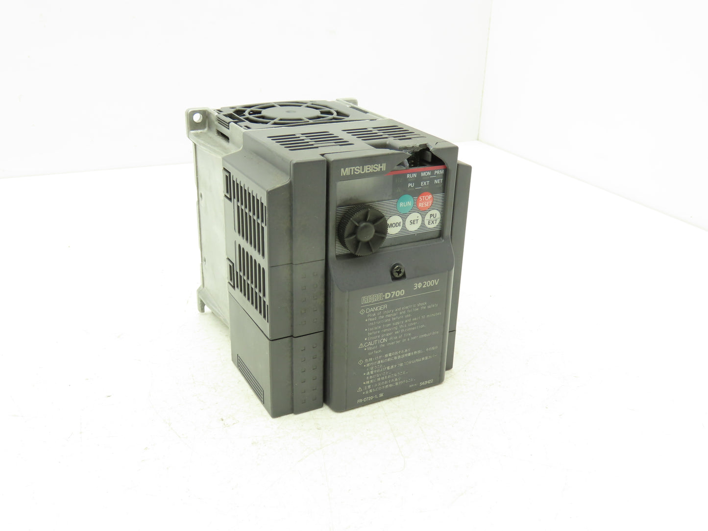 Mitsubishi Electric FR-D720-1.5K AC Servo Inverter Drive 1.5kW 2Hp 200-240V 3Ph