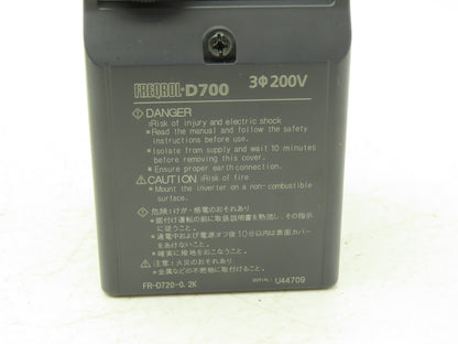 Mitsubishi FR-E720-0.2K AC Servo Drive 0.2kW 1/4Hp 200-240V 3Ph w/CC-Link Module