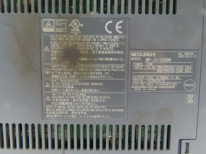 Mitsubishi MR-J3-200BN AC Servo Inverter Drive 2kW 200-240V 3Ph MELSERVO J3