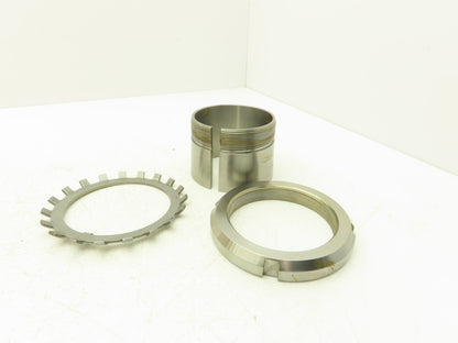Standard 22x3.938 SNW Adapter Assembly Bushing Spanner Nut & Lock Ring
