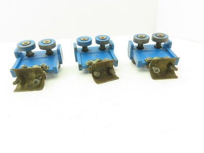 Spanco Helm 1735K Festoon Cable Trolley Bridge Crane S500 Rail  Lot of 3